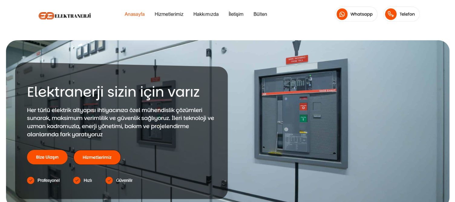 Elektranerji web sitesi